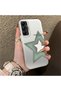 Samsung Galaxy A05S Compatible Star Pattern Matte Glossy Surface Impact Protection Colorful Silver Case - 4