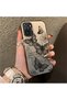 Xiaomi Poco M5S Compatible Colorful Silver Matte Glossy Surface Impact Protection Case Butterfly Pattern - 4