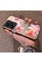 Redmi Note 13 Pro Plus+ 5g Compatible Floral Pattern Matte Glossy Surface Impact Protection Colorful Silver Case - 4