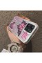 Xiaomi Redmi 12 4g Compatible Colorful Silver Matte Glossy Surface Impact Protection Case Butterfly Pattern - 4