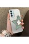 Samsung Galaxy M15 Compatible Star Pattern Matte Glossy Surface Impact Protection Colorful Silver Case - 4