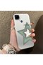 Realme C25 Compatible Star Pattern Matte Glossy Surface Impact Protection Colorful Silver Case - 4
