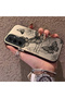 Samsung Galaxy A55 Compatible Colorful Silver Matte Glossy Surface Impact Protection Case with Butterfly Pattern - 2