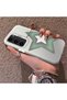 Samsung Galaxy S23 Compatible Star Pattern Matte Glossy Surface Impact Protection Colorful Silver Case - 2