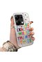 Xiaomi Poco M6 Pro 4g Compatible Matte Glossy Surface Impact Protection Colorful Silver Case Graffiti - 2