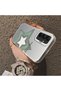 Samsung Galaxy A15 Compatible Star Pattern Matte Glossy Surface Impact Protection Colorful Silver Case - 3