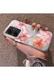 Xiaomi Poco M6 4g Compatible Floral Pattern Matte Glossy Surface Impact Protection Colorful Silver Case - 3