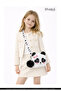White Shk283 Faux Leather, Zippered, Single Compartment Girl's Bag - 7