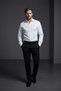 Interview Sosa Cotton S Slim Fit White Shirt - 3