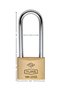 Yuma Standard Hasp Lock Long Body Brass Yellow 40 mm 1 Pack (6 Pieces) - 2