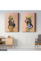 Traditional Women 2 Piece Canvas - Canvas Painting