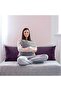 Ultra Soft Body Pillow - Long Side Sleeper Pillows For Use During Pregnancy - 100% Cotton - 5