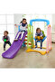 Kids Slide And Swing 3-In-1 Activity Playset - 2