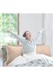 Ultra Soft Body Pillow - Long Side Sleeper Pillows For Use During Pregnancy - 100% Cotton - 7