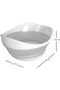 Foldable Plastic Strainer – Space-Saving Multi-Purpose Kitchen Strainer (30 cm) - 5