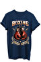 Boxing Printed Athlete No Pain No Gain Boxing Gloves 100% Cotton Unisex Basic T-Shirt