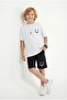 3-Pack Crew Neck Printed Detail Boys' 6-Piece Top and Bottom Set - 6