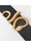 Snake Buckle Elastic Belt Women's Belt Dress Belt Shirt Belt Waist Belt - 2