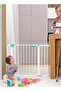 Baby Safety Gate 75–85 cm +10 cm Extension Auto-Close Steel Gate for Kids & Pets - 4
