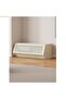 Floor Storage Rack Household Multi-functional Storage Milky White 69*38*31cm