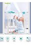 Baby Safety Gate 75–85 cm +10 cm Extension Auto-Close Steel Gate for Kids & Pets - 3