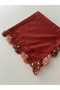 Handcrafted Needle Embroidered Writing/Needlework/Needlework Bait/Handcrafted Cheesecloth/Head Cover - 3