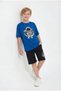 3-Piece Crew Neck Various Print Detailed Boys' 6-Piece Top and Bottom Set - 3