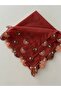 Handcrafted Needle Embroidered Writing/Needlework/Needlework Bait/Handcrafted Cheesecloth/Head Cover