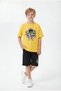 3-Piece Crew Neck Various Print Detailed Boys' 6-Piece Top and Bottom Set - 3
