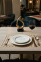 Pares Series 6-Piece Faux Leather American Service Set - 32X44 cm - Cream - 2