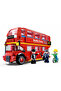 Model Bricks London Double Decker Bus - 382 Pieces - M38-B0708 - 2
