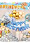 73 Piece Tom Themed Birthday Balloon Concept - Happy Birthday Set Eng-B1005 - 3