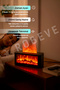 Fireplace Air Humidifier Steam Machine Remote Control Led Light Aromatherapy Diffuser Humidifier - 2