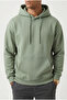 سويت شيرت رجالي 3 Thread Sh مبطن بالصوف K بغطاء رأس Mint Kangaroo LS-89009 - 4