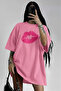 Pink Lips Printed Unisex T-Shirt