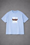 Men T-Shirt Oversized Comfortable Fit Wild Soul B Printed Premium T-Shirt