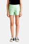 Kids Girl Checkered Shorts, Green