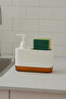 Zs-0062-Merve- 🧼   Modern Liquid Soap Dispenser & Sponge Holder Set – Practical and Stylish Design - 5