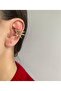 Lightning Star Gold Earcuff Earring