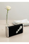Black Silver Luxury Suede Crystal Stone Metal Case Stone Handle Evening Dress Bag Wedding Engagement Graduation - 2