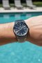 Black Men's Wristwatch – 42 mm Steel Case, Mineral Glass, 5 Atm - 2