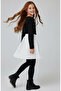 Pleated Elastic Waist Dabıl Children's Skirt - 2