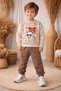 Boys' Fleece Suit Winter Bottom Top Suit - 3