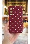Samsung Galaxy S24Fe Compatible White Heart Patterned Silicone Shock-Absorbing Classic Protective Rubber Case - 2