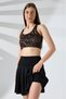 Badi Bikini Swimsuit Set with High Waist Shorts and Skirt Attached, Chest Pad Sewn into the Badi Underwear, Beachwear Available - 3