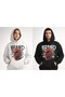 Unisex 100% Cotton Brand Printed Hooded Sweatshirt - 2