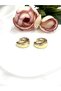 Lightweight Design Wide Convex Hoop Earrings - 2