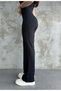 Kadin Lussi High Waist Shaping Spanish Leggings Palazzo Pants - 3