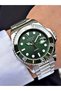 Automatic Silver-Green Color 5 Atm Water Resistance Steel Case Men Wristwatch S03157Mr
