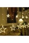 Remote Controlled Star Figured 12 Pendant Lights 120 Led Remote Controlled Decorative Light – Desktop and Ambient Lighting - 5
